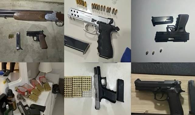 Ülke Genelinde Organize Suç Operasyonu: 722 Gözaltı