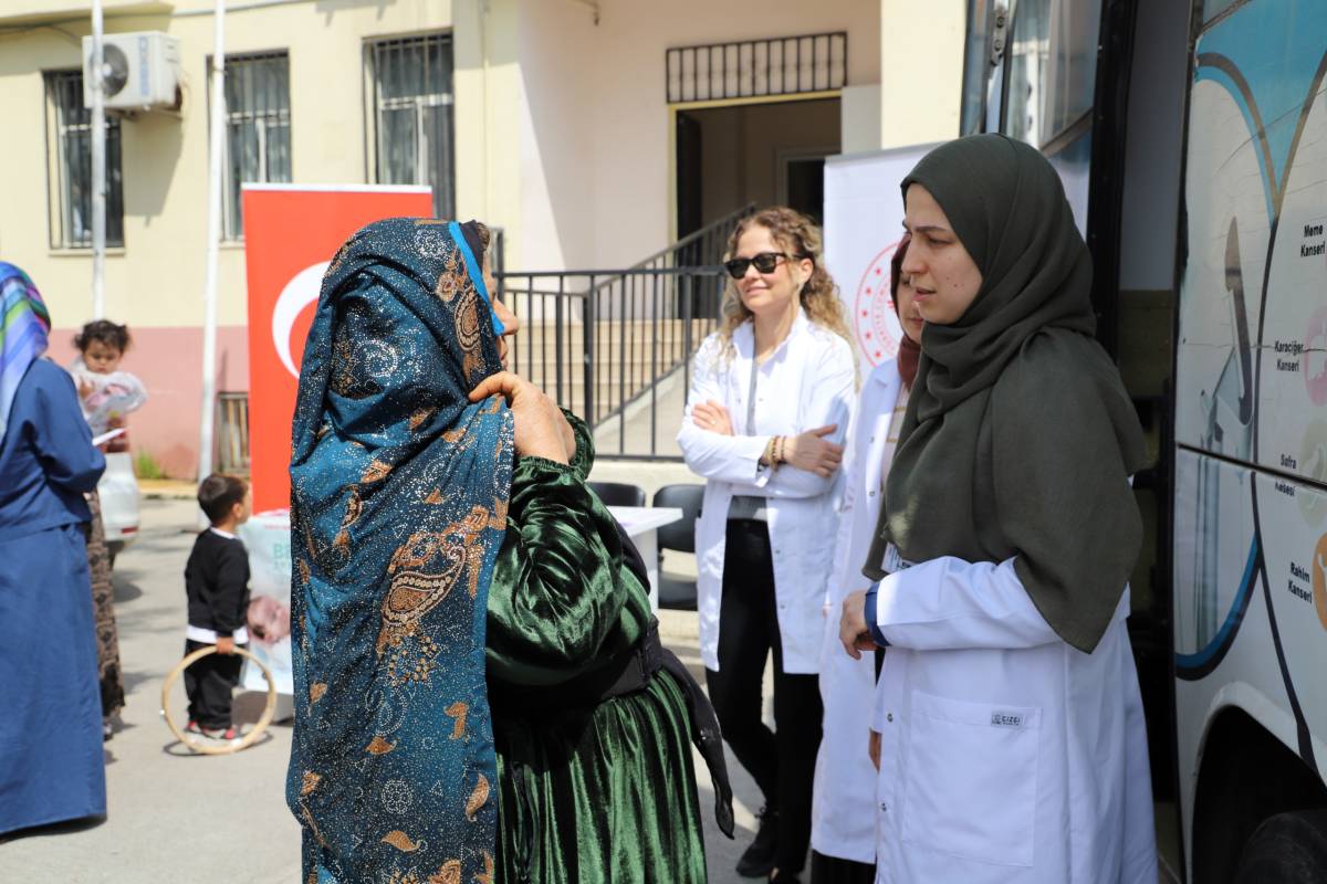 Roman vatandaşlara sağlık desteği: şanlıurfa’da farkındalık etkinliği.