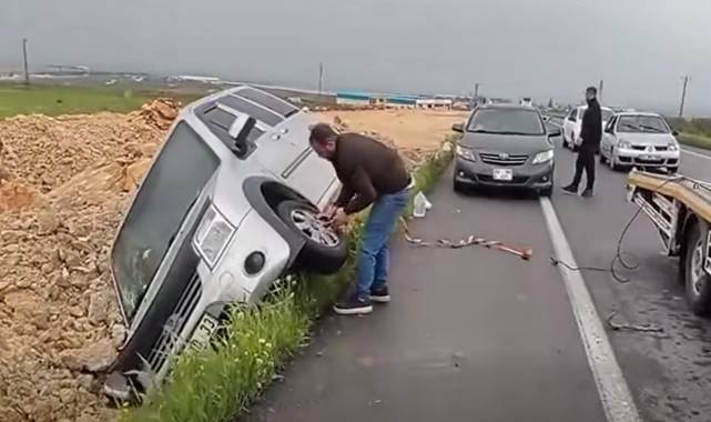 Suruç Yolunda Trafik Kazası: Sürücü Yaralandı