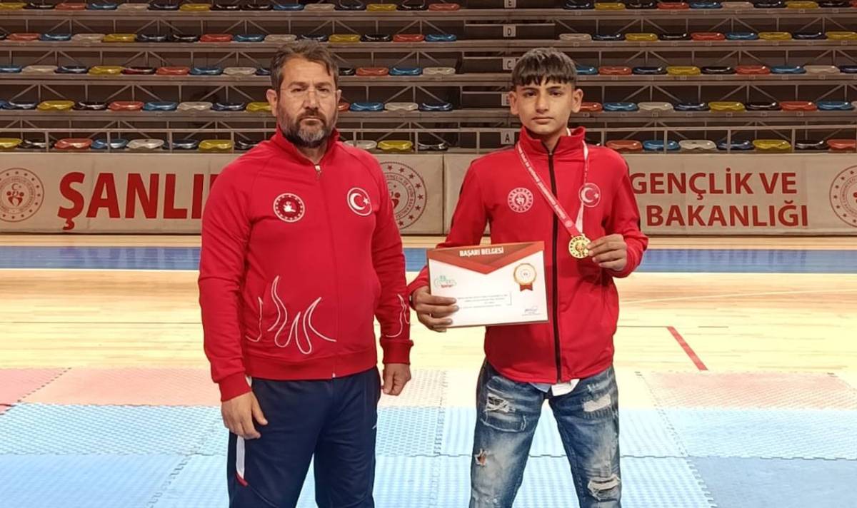 Şanlıurfa’da Genç Sporcu Wushu Sanda’da Zirveye Çıktı