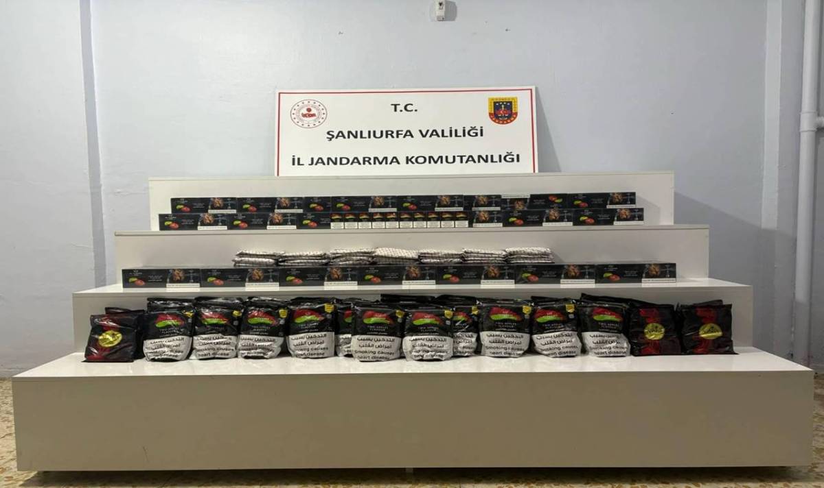 Urfa’da Kaçakçılık Operasyonu! 82 Kg Ele Geçirildi