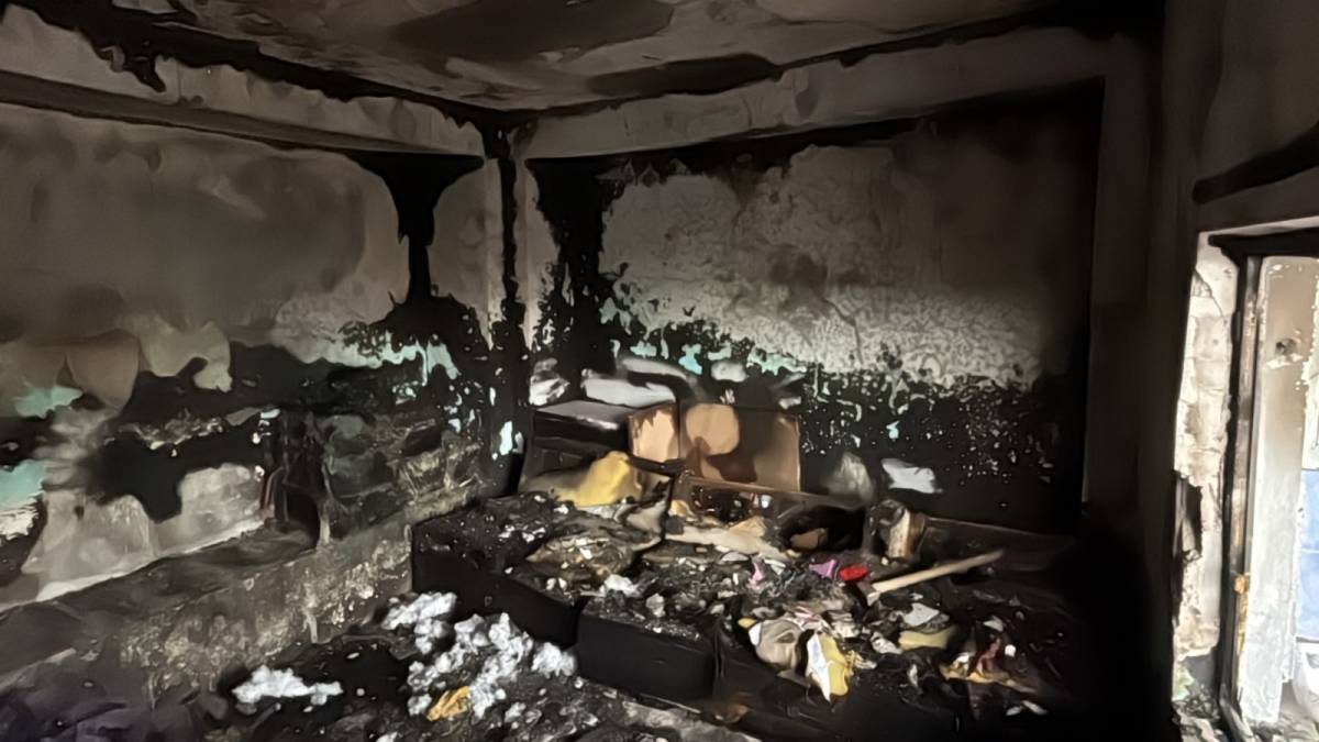 Evi Yanan Aileye Eyyübiye Belediyesi Sahip Çıktı