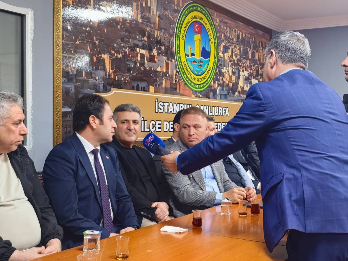 İstanbul’da Urfa Rüzgarı: AK Parti Hilvan Heyeti Sahada