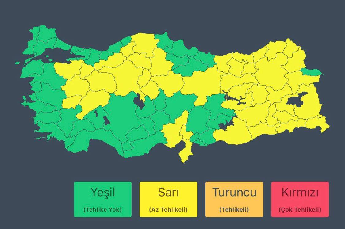 Şanlıurfa’da Gök Gürültülü Sağanak Kapıda