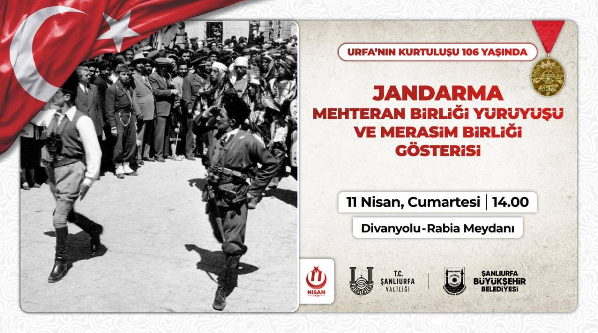 Şanlıurfa’nın kurtuluşunun 106. Yılı coşkuyla kutlanacak