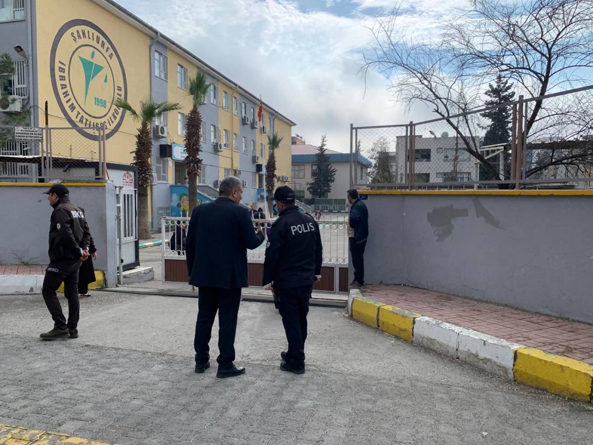 Urfa’da Sabah Saatlerinde Okullarda Yoğun Güvenlik Önlemi!