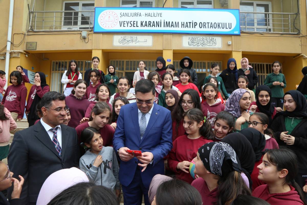 Şanlıurfa Emniyet Müdürü Öğrencilerle Buluştu