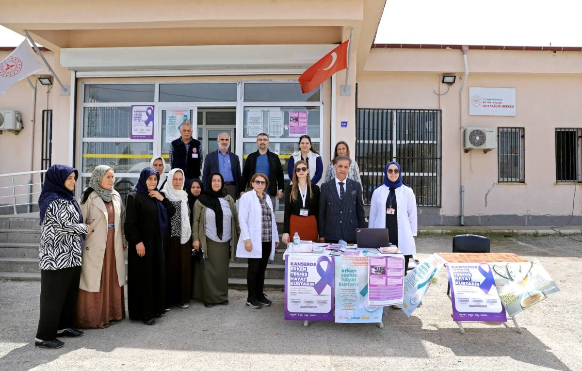 Hilvan’da Ücretsiz Kanser Taraması Gerçekleştirildi