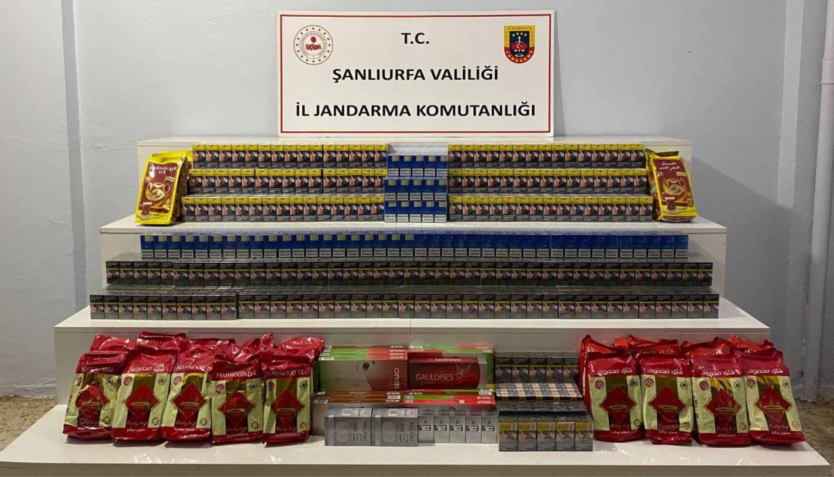 Şanlıurfa’da Kaçak Tütün Ve Alkol Operasyonu!