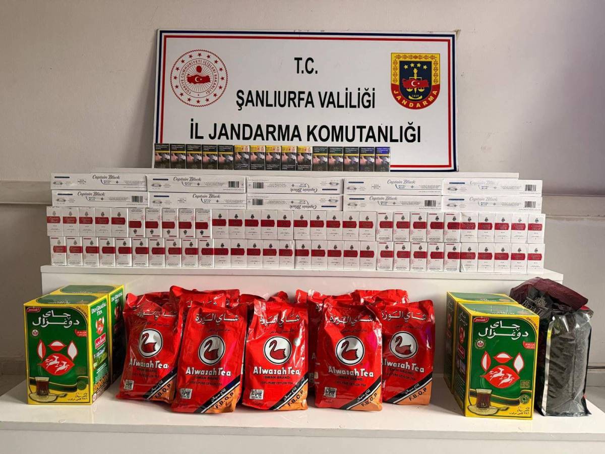 Şanlıurfa’da Kaçak Tütün Ve Alkol Operasyonu!