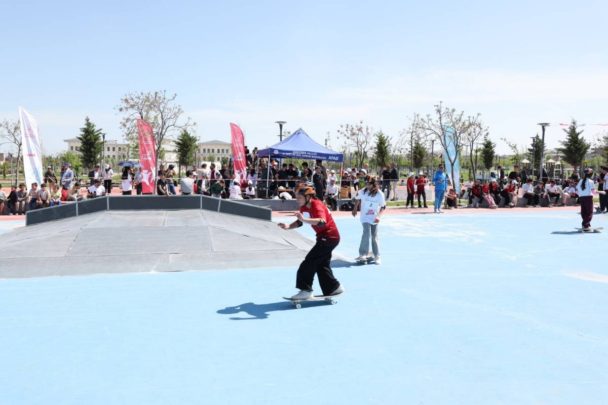 Eyyübiye’de Kaykay Turnuvası