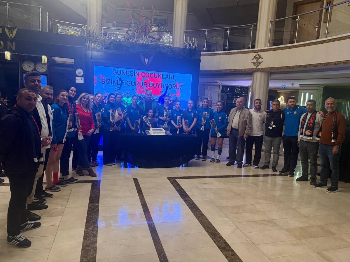 Güneşin çocukları 1. Lig’e yükseldi