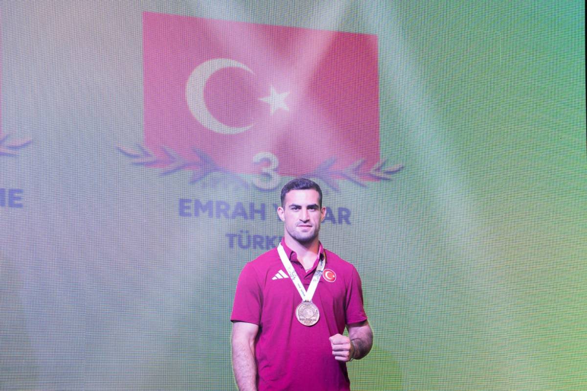 Şanlıurfalı Emrah Yaşar’dan Bronz Madalya!