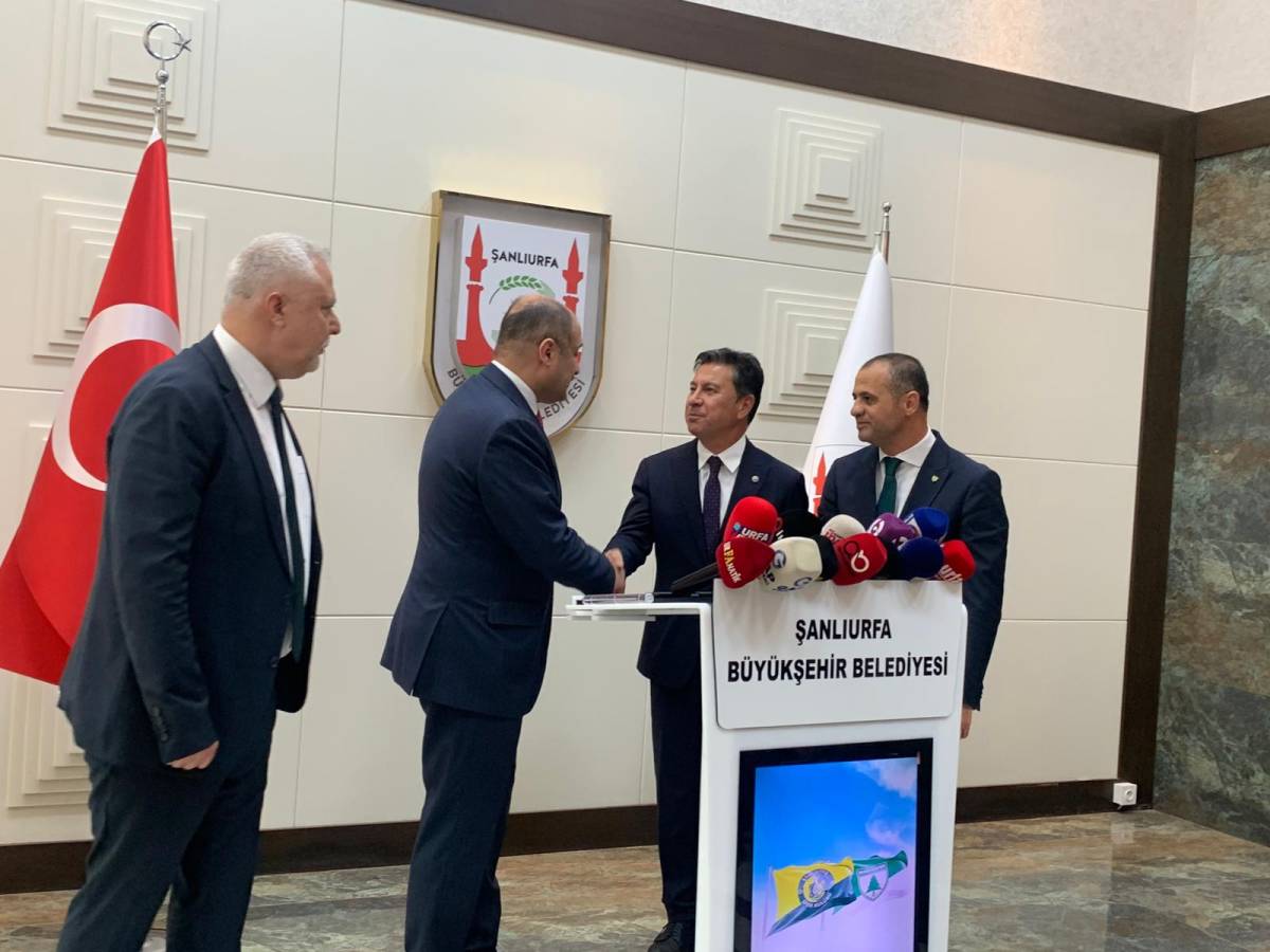 Kritik Maç Öncesi Şanlıurfa’da Dostluk Buluşması