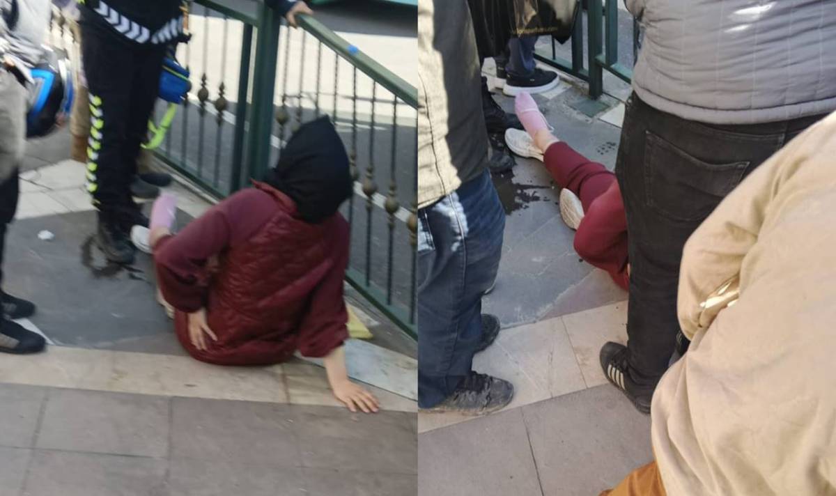 Ziraat Bankası Önünde Kaza