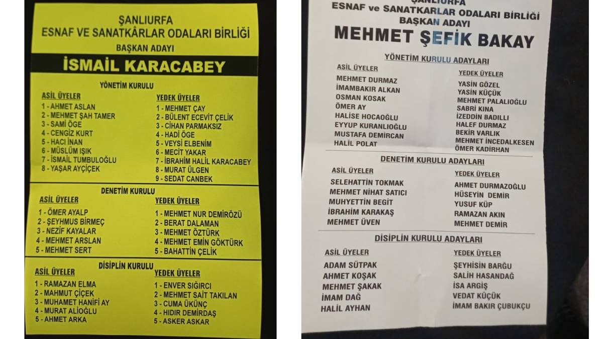 Şanlıurfa'nın Kilitlendiği Seçim Başladı