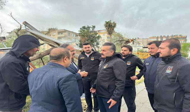 Birecik’te Fırtına Sonrası Teyakkuz: Büyükşehir Sahada