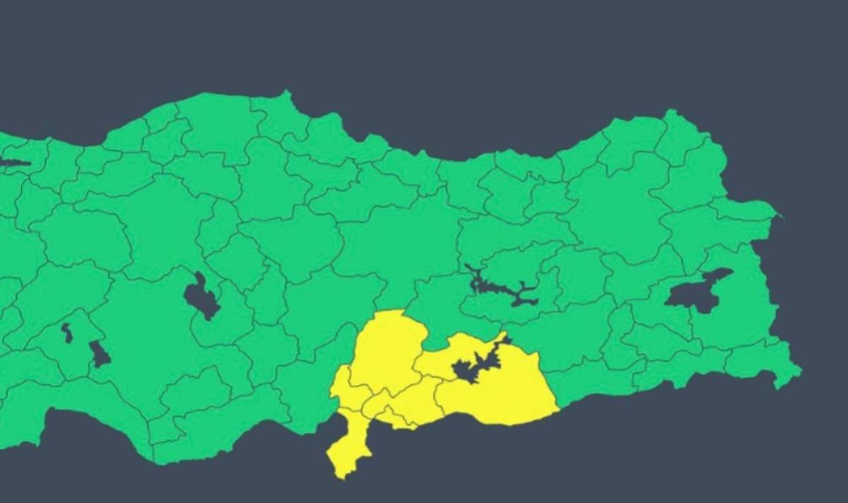 Güneydoğu Ve Akdeniz İçin Kuvvetli Yağış Alarmı