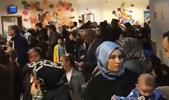 Şanlıurfa'da Çocuk Polikliniği Yoğunluğu