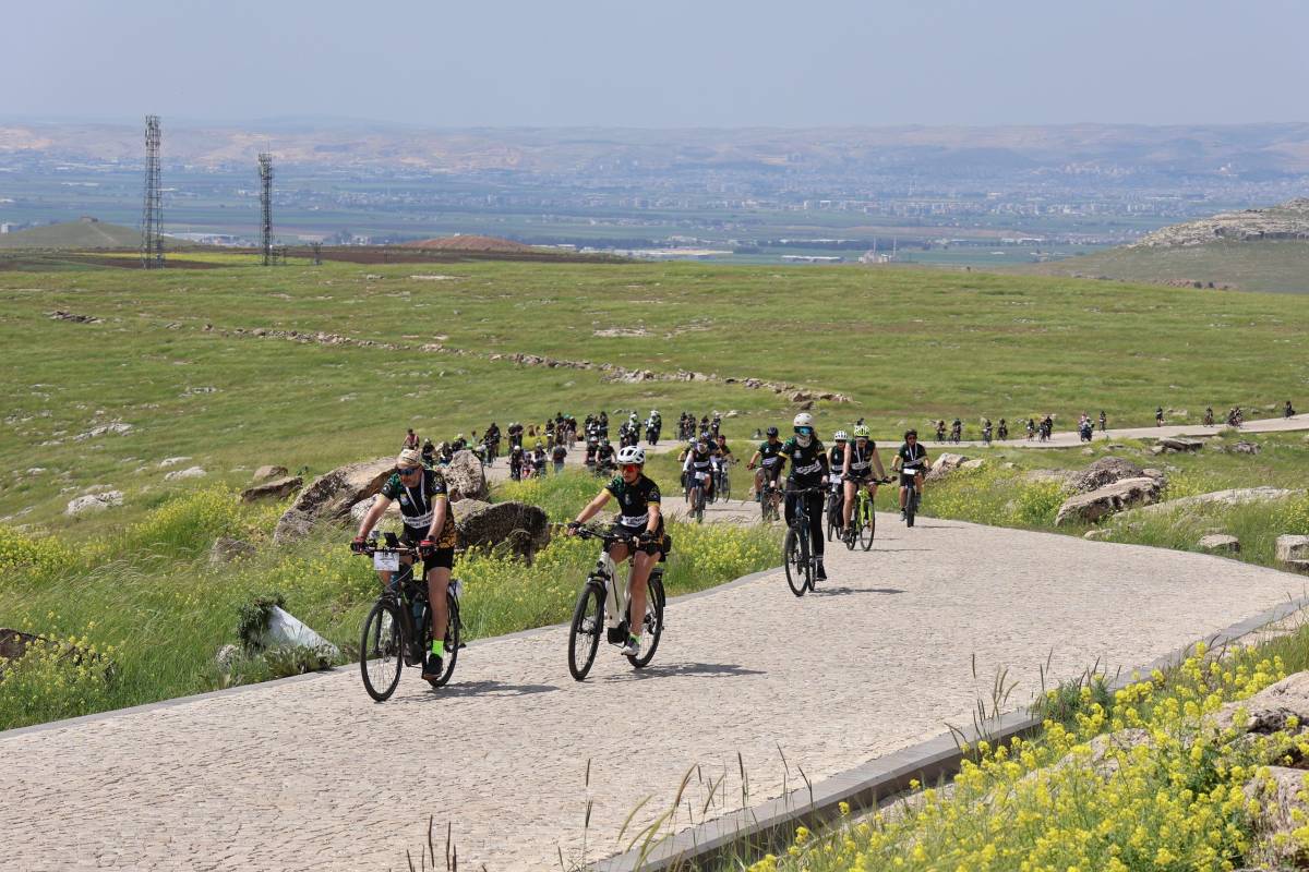 250 Sporcu Haliliye’de Pedal Çevirdi