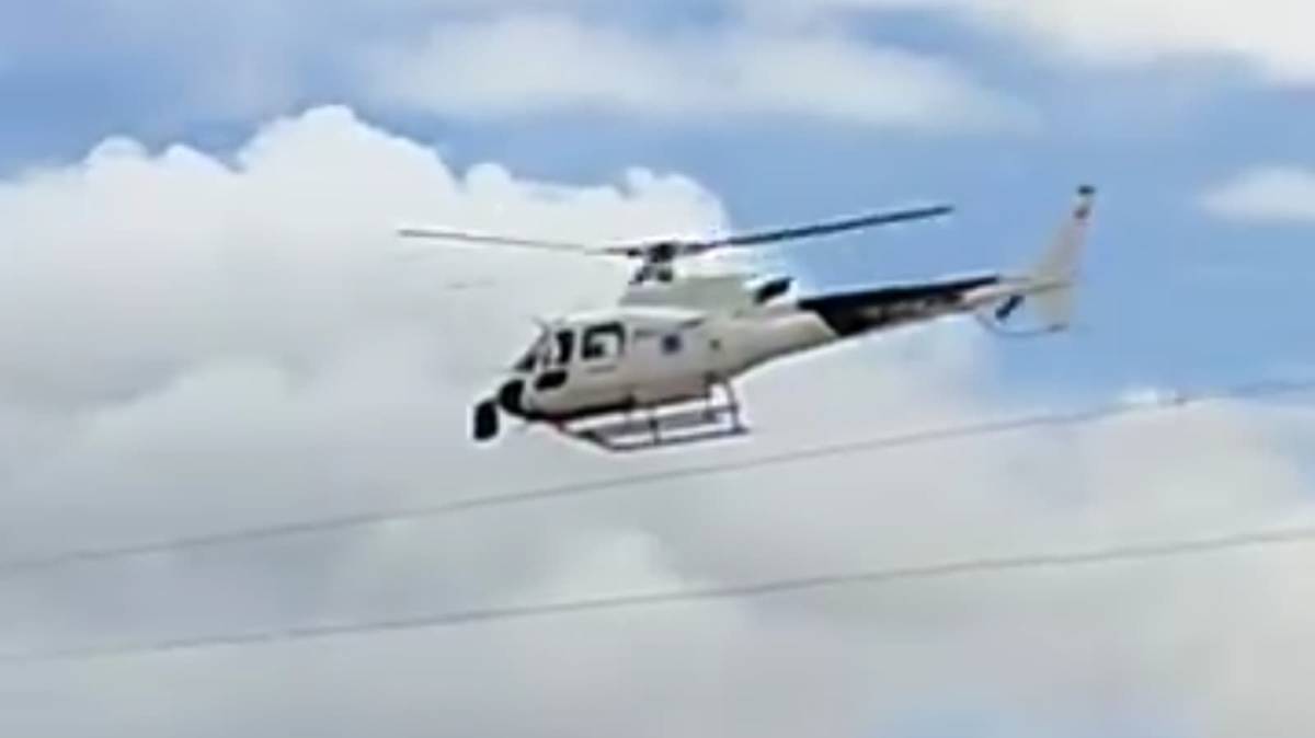 Urfa’da Helikopterli Yüksek Gerilim Hattı Temizliği İlgi Odağı Oldu