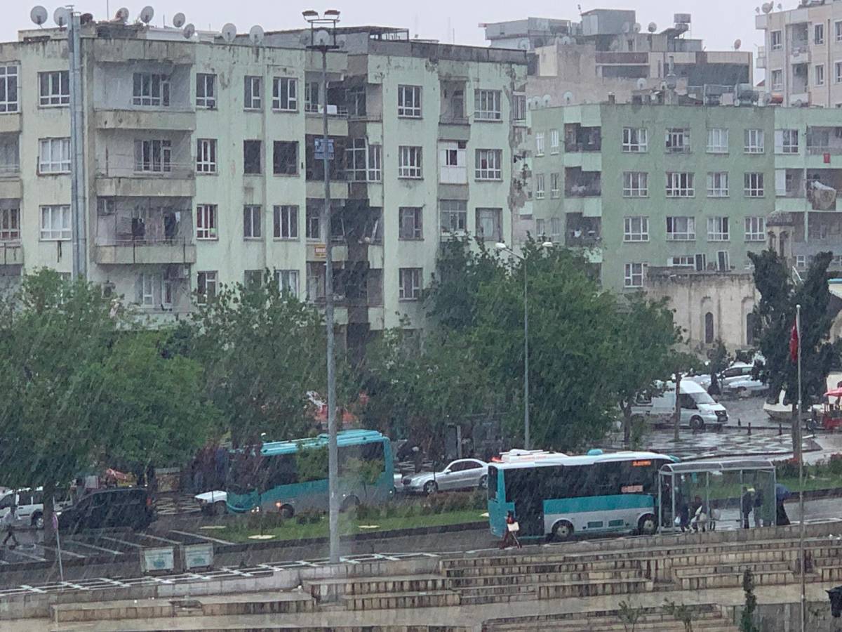 Şanlıurfa’da Kuvvetli Sağanak Yağış Etkili Oldu!