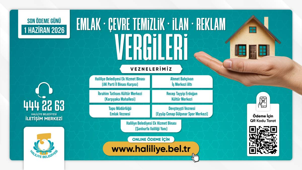 Şanlıurfalılar Dikkat! Son Gün Yaklaşıyor