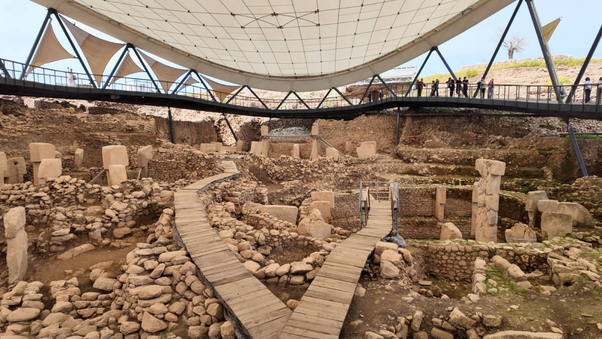 Göbeklitepe Baharla Birlikte Yemyeşil Oldu