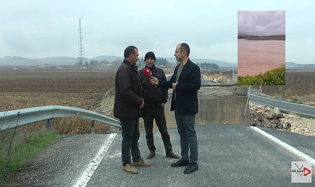 Şanlıurfa'da selde yıkılan köprü yapılmayı bekliyor